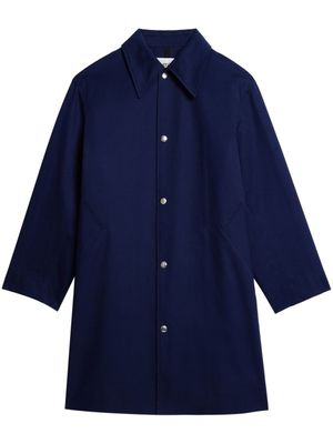 AMI Paris manteau à boutons pression - Bleu