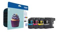 Brother LC-123VALBP inktcartridge 4 stuk(s) Origineel Zwart, Cyaan, Magenta, Geel
