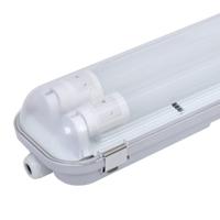 10x LED TL Armatuur 150 cm - 6000K Daglicht wit - 2x24 Watt - IP65 Waterdicht