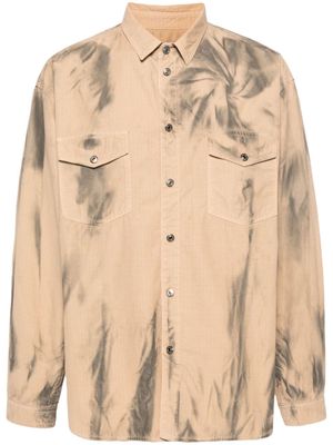 MSGM chemise en tissu anti-déchirure - Tons neutres