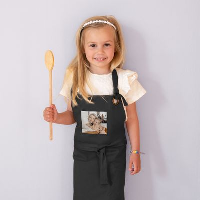 Kinderschort bedrukken - Zwart