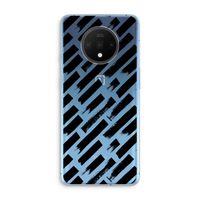 Zwarte vegen: OnePlus 7T Transparant Hoesje