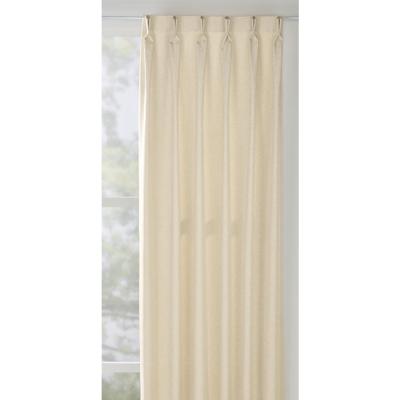 40% korting - Leen Bakker - Gordijnstof Loom Lichtdoorlatend - Off-white - Gerecycled Kunststof/Polyester - B150 Cm