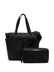 Anya Hindmarch sac cabas oversize à logo - Noir