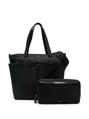 Anya Hindmarch sac cabas oversize à logo - Noir