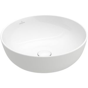 Villeroy & Boch Artis opzetwastafel rond Ø43cm zonder overloop ceramic+ wit 417943r1
