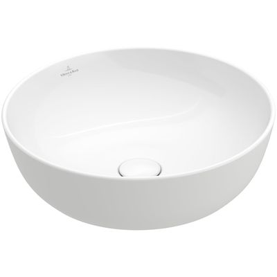 Villeroy & Boch Artis opzetwastafel - rond Ø43cm - zonder overloop ceramic+ wit 417943r1