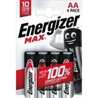 Energizer batterijen Max AA, blister van 4 stuks - thumbnail