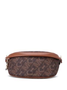 Michael Kors sac banane Slater à logo imprimé - Marron