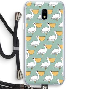 Pelican: Samsung Galaxy J3 (2017) Transparant Hoesje met koord