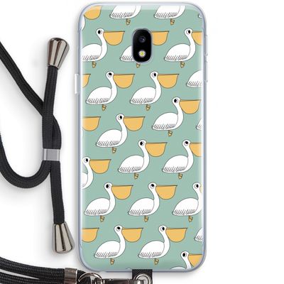 Pelican: Samsung Galaxy J3 (2017) Transparant Hoesje met koord