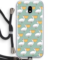 Pelican: Samsung Galaxy J3 (2017) Transparant Hoesje met koord