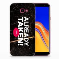 Samsung Galaxy J4 Plus (2018) | Siliconen hoesje | met naam Already Taken Black