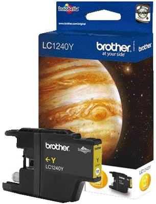 Inktcartridge brother lc-1240y geel | 5 stuks