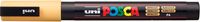 uni-ball Paint Marker op waterbasis Posca PC-3M, abrikoos - thumbnail