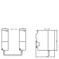 Siemens 6ES7365-0BA01-0AA0 6ES73650BA010AA0 PLC-verbinding