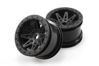 2.2 Raceline Renegade Wheels - 41mm Wide (Black) (2pcs) (AX08135)