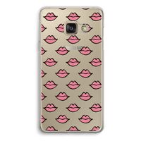 Lipjes: Samsung A3 (2017) Transparant Hoesje