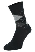 Bamboe sokken met ruiten motief