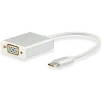 Equip 133451 USB Type C VGA Wit kabeladapter/verloopstukje