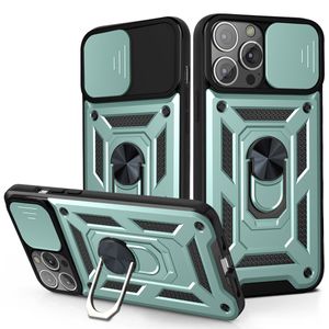 Xiaomi 11T Pro hoesje - Backcover - Rugged Armor - Camerabescherming - Extra valbescherming - TPU - Groen