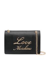 Love Moschino sac porté épaule à logo - Noir - thumbnail