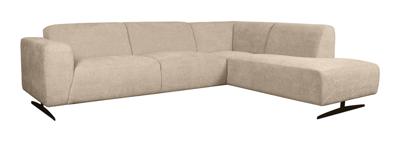 LABEL51 Loungebank 'Rodano' Rechts, Elite stof, kleur Clay