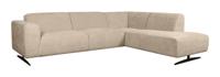 LABEL51 Loungebank 'Rodano' Rechts, Elite stof, kleur Clay
