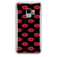 Lips: Samsung Galaxy S9 Transparant Hoesje