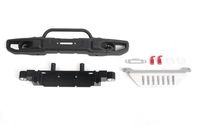 RC4WD OEM Wide Front Winch Bumper W/ Steering Guard for Axial 1/10 SCX10 III Jeep (Gladiator/Wrangler) (B) (VVV-C1110)
