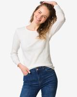 HEMA Dames T-shirt Colette ajour wit (wit)