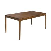 sweeek - Rechthoekige eettafel van heveahout en essenfineer 6 plaatsen sweeek - Rechthoekige eettafel van heveahout en essenfineer 6 plaatsen