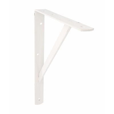 AMIG Plankdrager/planksteun van metaal - gelakt wit - H500 x B325 mm - Tot 185 kg