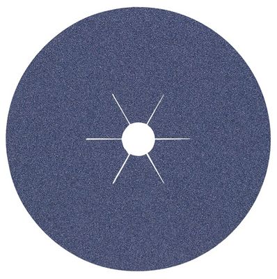 Klingspor Schuurschijf | d. 125 mm korreling 24 | RVS | zirkoniumkorund | 25 stuks - 97643 97643