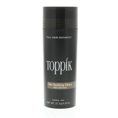 Toppik Poeder Fibers Hair Building Fibers Powder Medium Brown 27gr | Voor Dunner Wordend Haar Toppik Poeder Fibers Hair Building Fibers Powder Medium Brown 27gr | Voor Dunner Wordend Haar