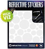 REFLECTIVE BERLIN Refl.sticker refl.berlin shapes bubbles white