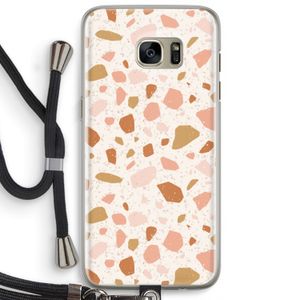 Terrazzo N°18: Samsung Galaxy S7 Edge Transparant Hoesje met koord