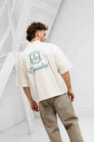 Equalité Oasis Oversized Polo Heren Wit - Maat XXL - Kleur: Wit | Soccerfanshop