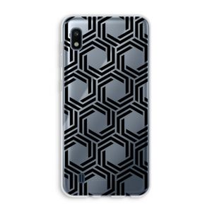 Geometrisch patroon: Samsung Galaxy A10 Transparant Hoesje