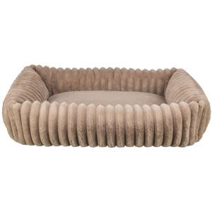 Trixie hondenmand Lonni ribfluweel lichtbruin 100 x 70 cm