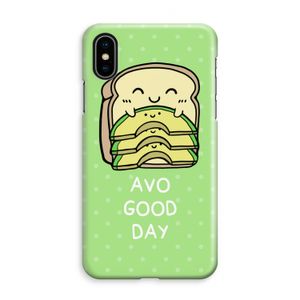 Avo Good Day: iPhone XS Max Volledig Geprint Hoesje