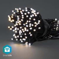 Nedis WIFILX02W100 Smartlife Decoratieve Led Koord Wi-fi Warm Tot Koel Wit 100 Led&apos;s 10.0 M Android™ / Ios - thumbnail