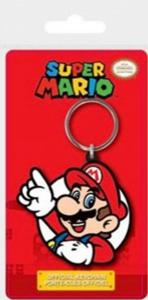 Super Mario - Mario Profile Rubber Keychain
