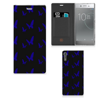 Sony Xperia XZ | XZs Hoesje met Magneet Vlinder Patroon - thumbnail