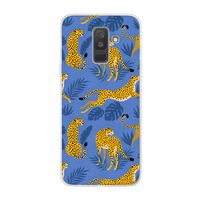 Luipaard: Samsung Galaxy A6 Plus (2018) Transparant Hoesje