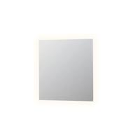 Spiegel INK SP5 80x4x80 cm Met Spiegelverwarming Aluminium Kader