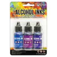 Ranger • Tim Holtz Alcohol Inks Cobalt, Boysenberry & Vineyard 14ml