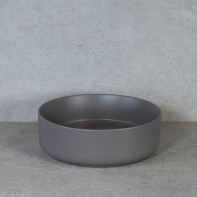 HR Badmeubelen Note Waskom opbouw - 37x12cm - keramisch - mat taupe 10401058