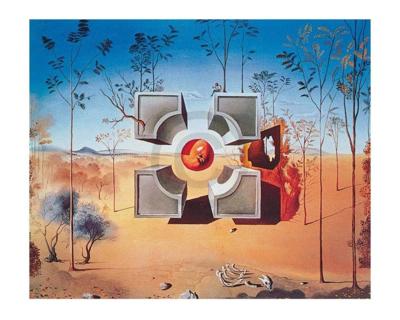 Kunstdruk Salvador Dali - Sans titre 50x40cm