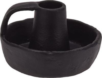 Candle Holder 95X60 mm Zwart - Nampook